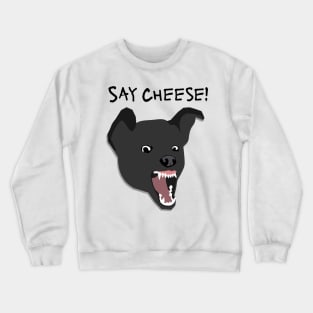Say Cheese, Smile Big! Crewneck Sweatshirt